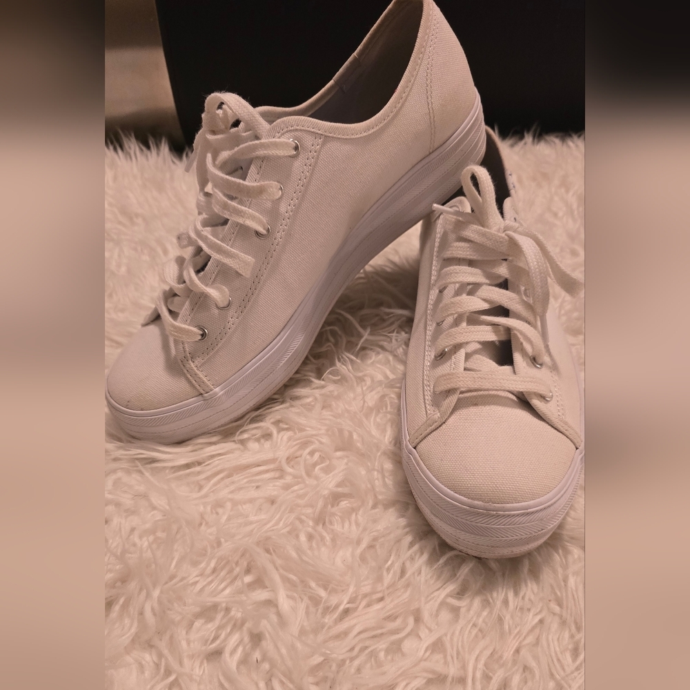 NWOT KEDS platform tennis shoes - Picture 3 of 6